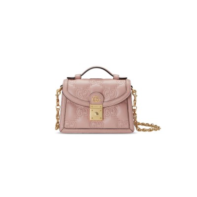 GUCCI GG MATELASSÉ SMALL SHOULDER BAG 724499 (18*13*6.5cm)